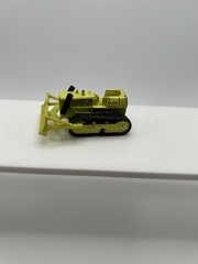Vintage Zylmex Construction Bulldozer Tractor 1/64 Hong Kong RARE GREEN. D3