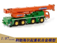 1:87 LIEBHERR LTM1120-4.1 Crane Construct Equipment Machine Diecast Model