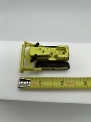 Vintage Zylmex Construction Bulldozer Tractor 1/64 Hong Kong RARE GREEN. D3
