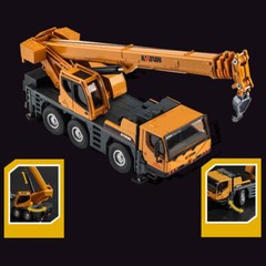 1:50 Crane Truck Construction Vehicle Model Car Diecast Engineering Toy Gift