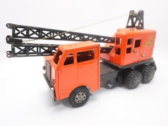 NICE! Marx Lumar Contractors Mobile Boom Crane Pressed Steel 16″