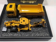 Top Race die cast metal construction excavator dump truck 2 pack NIB No R/C