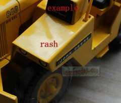 New 1:24 Scale John Deere 840 Diesel with 400 Scraper – Reuhl Model JD840/400