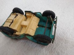 VINTAGE 1960’s TONKA JEEP PRESSED STEEL AQUA BLUE Old Rare 1960s truck