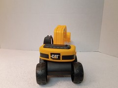 CAT Plastic Toy Excavator Construction Vehicle Yellow Black Gray