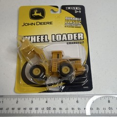 Ertl John Deere 744H Wheel Loader Plastic Toy Vehicle Yellow Black