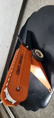 Vintage STRUCTO Orange Sand Loader – Pressed Steel Toy & NICE!