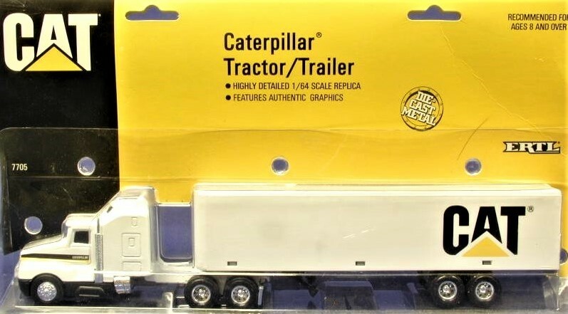 Ertl 7705 Caterpillar Parts Semi-Truck 1/64 Die-cast MIB