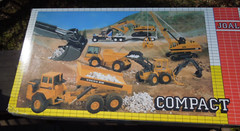 Vintage NIB Joal Compact Transporter CAT 225 Excavator 1:50 Diecast Model 320