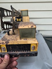 Vintage Nylint Michigan Crane Truck Pressed Steel 17″ Construction Toy USA