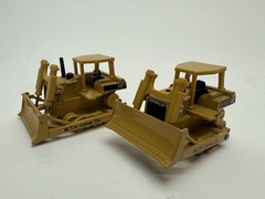 (2) Vintage Caterpillar D6H Dozer Bulldozer 1/64 Scale Parts or Repair
