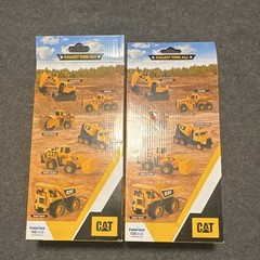 CAT Metal 3-Pack Diecast Construction Vehicles 1:87 Scale Set 82273