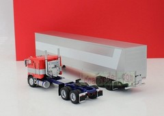 1/64 596 2026 HEC Peterbilt Optimus Prime Truck Car model Diecast