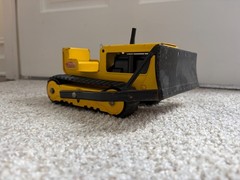 Vintage 1970’s Tonka T-6 Bulldozer Pressed Steel Original Owner