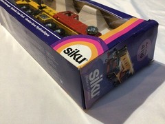 Vintage SIKU HYDRAULIC CRANE TRUCK Die-Cast Metal Toy 1:55 Scale W.-GERMANY new