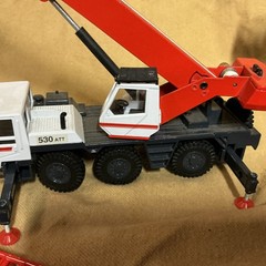 JOAL PPM 530 ATT MOBILE CRANE/P&H Rail Car Stacker 1:50 Diecast