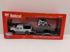 Bobcat S205 Skid Loader w/ Pickup & Trailer Set By DCP 1/50th Scale