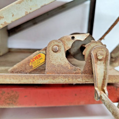 Antique Keystone Ride Em Steam Shovel Pressed Steel Ride On Toy 1920s 1930s