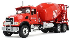 First Gear 10-4360 1:34 Superior Concrete Inc. Mack Granite MP w/ Mixer Diecast