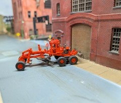 1/87 HO Scale Custom Built 1967 Galion 104H Grader, 3D Printed, Resin Model
