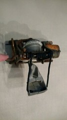 Antique Kenton Jaeger Cement Mixer Vintage Farm Toy Cast Iron