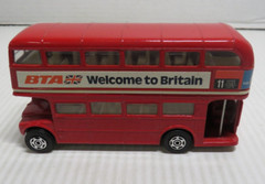 VINTAGE CORGI LONDON TRANSPORT RUNE MASTER DOUBLE DECKER TOUR BUS DIE CAST