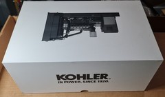 1:28 KOHLER SDMO Diesel Generator Set Construction Equipment Diecast Model