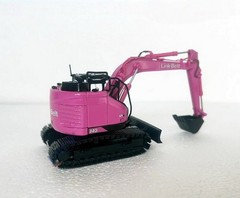 1/50 Scale Link-Belt 145 X4S Compact Excavator Pink Diecast Model Toy Gift