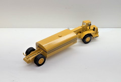 Cat 631E Prime Mover with Custom Water‑Hauler – 1/50 Scale Construction Model