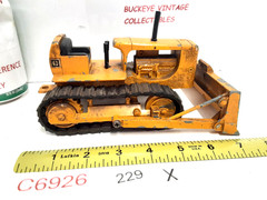 Vintage Ertl Model Toy D6 Caterpillar Metal Bulldozer w/original tracks #301