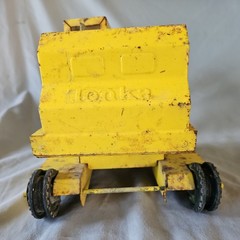 Vintage Tonka Excavator Backhoe Pressed Steel Toy Parts Or Restoration