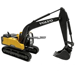 1/50 Volvo EC220E Excavator Construction Vehicle Model Diecast Digger Truck