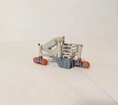 1/87 HO Scale Custom Built Wirtgen Offset Slipform Concrete Paving Machine
