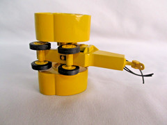 }MBM Model Tow 3 Lump drum Impact Roller – 3D 1/48-1/50 (009)