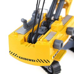 1:87 Scale Excavator Crane Diecast Toy Metal Construction Vehicle Model Figure