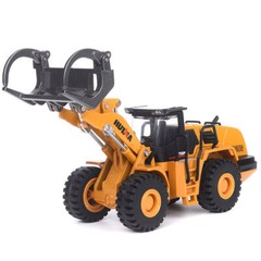 1/50 Timber Grab Truck Toy Construction Vehicle Diecast Toy Trucks for Boys Kids