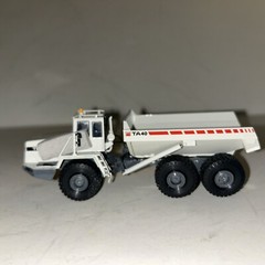 OHS Terex TA40 Dump Truck Red Stripe Decal 1/87 Scale Brass Limited Edition