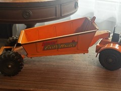 Vintage Marx Lumar Earth Hauler Pressed Steel 18″ Made In USA Truck Construction