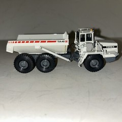 OHS Terex TA40 Dump Truck Red Stripe Decal 1/87 Scale Brass Limited Edition
