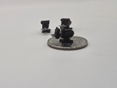 1/50 Service Truck/Bench Vice in Black *3 Pack*