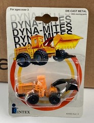 Vintage CAT Wheel Loader DYNA-MITES (1991) CONSTRUCTION TOY 1:64 #29593