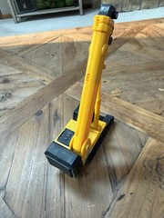 CAT Crawler Crane Construction Toy Vehicle Plastic Yellow/Black