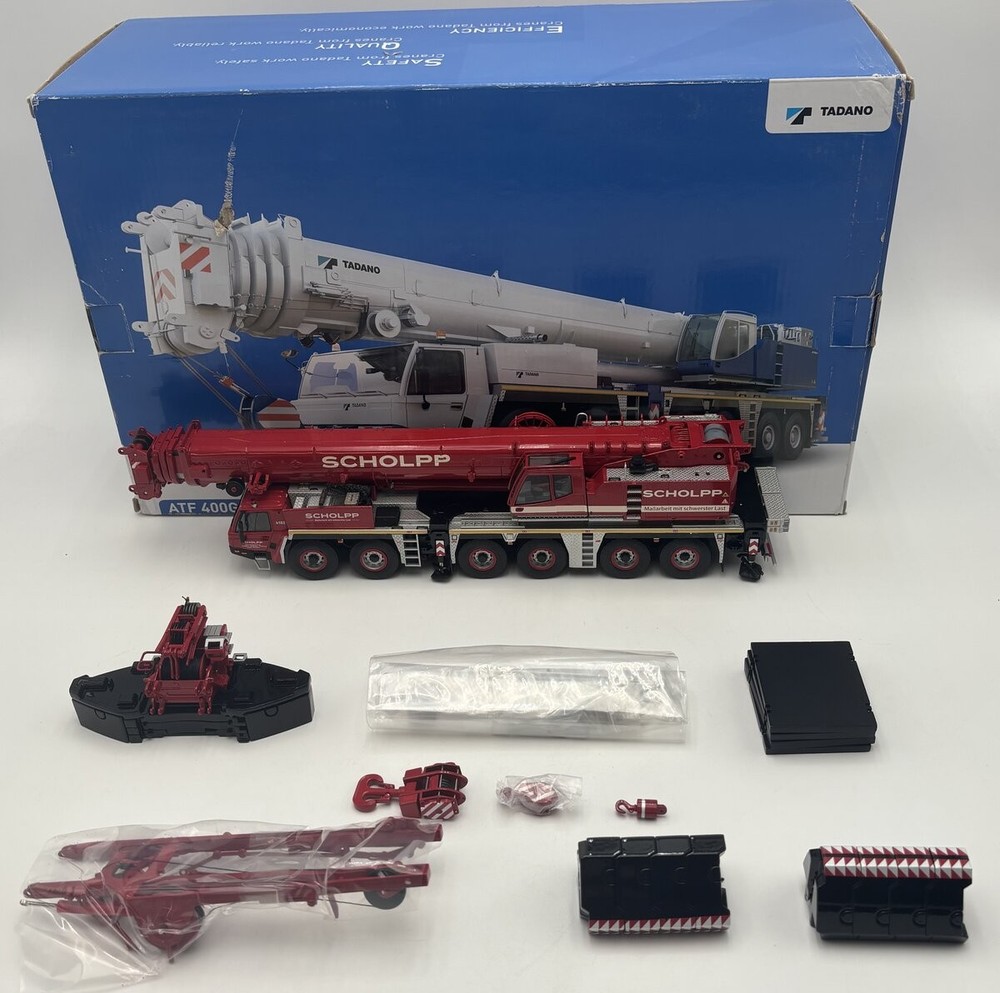 WSI 01-1538 1:50 Scholpp-Tadano Faun ATF 400G-6 + Power System LN/Box