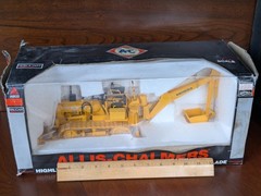 NOS Allis-Chalmers HD-3 Crawler Industrial 60 Backhoe & Blade SpecCast 1/16