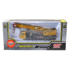 1:55 Crane Construction Vehicle Model Diecast Toy Truck Toys for Boys Kids Gifts