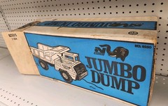 Vintage Nylint Jumbo Dump Truck Pressed Steel Yellow #9250 With Original Box!!