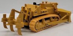 Vintage Gescha Fiat-Allis 41-B Bulldozer 1:50 Diecast Model Made in West Germany
