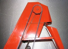 Doepke Model Toys Barber Greene Bucket Loader Chain FIXED Chute