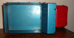 Vintage 1960»s Tonka Pressed Steel Dump Truck Red And Blue