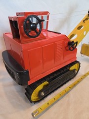 Rare Vintage Nylint Shovel Excavator Pressed Steel Toy 1960’s, Very Goood Condit